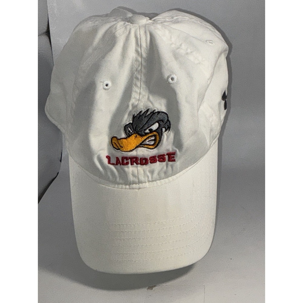 Under Armour Lacrosse Hat Free Fit Adjustable White Ball Cap